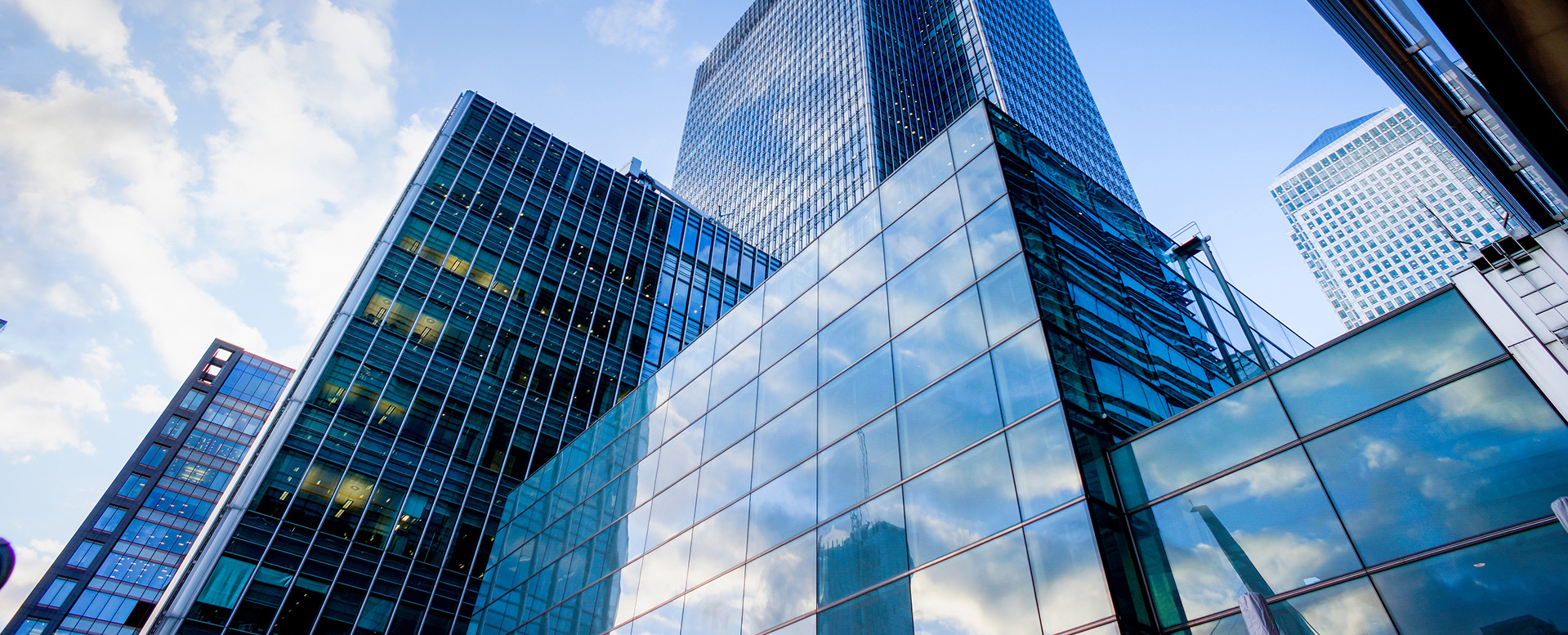 High-rise corporate office buildings